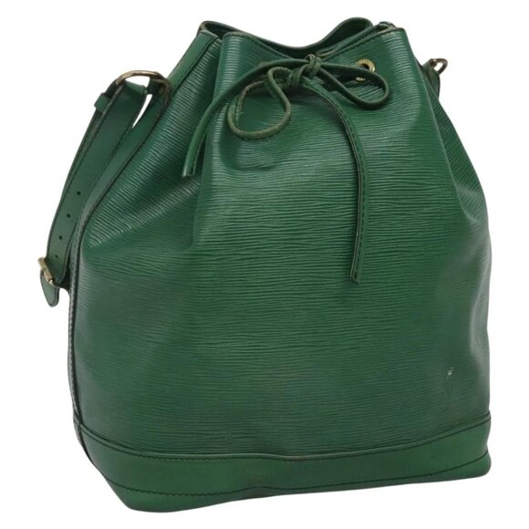 LOUIS VUITTON Epi Noe Shoulder Bag Green M44004 LV Auth 139880 - Picture 2 of 16